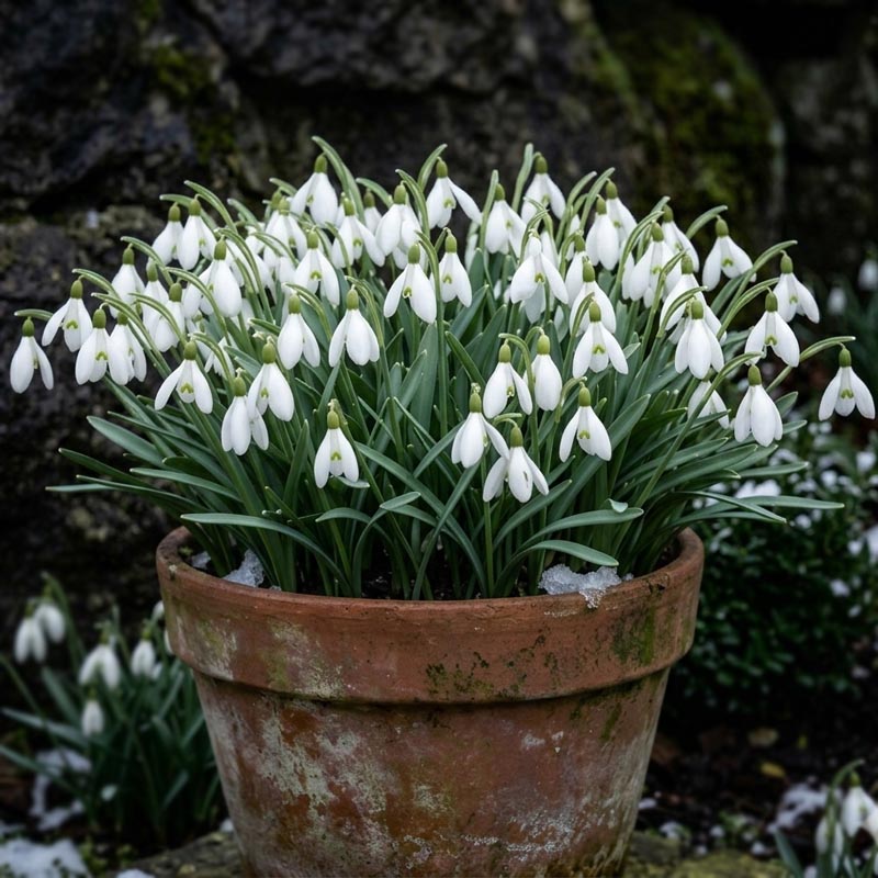 پیاز گل برفی سفید Galanthus nivalis